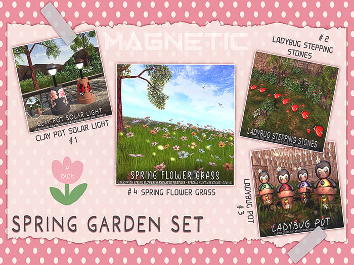 Magnetic - Spring Garden Set
