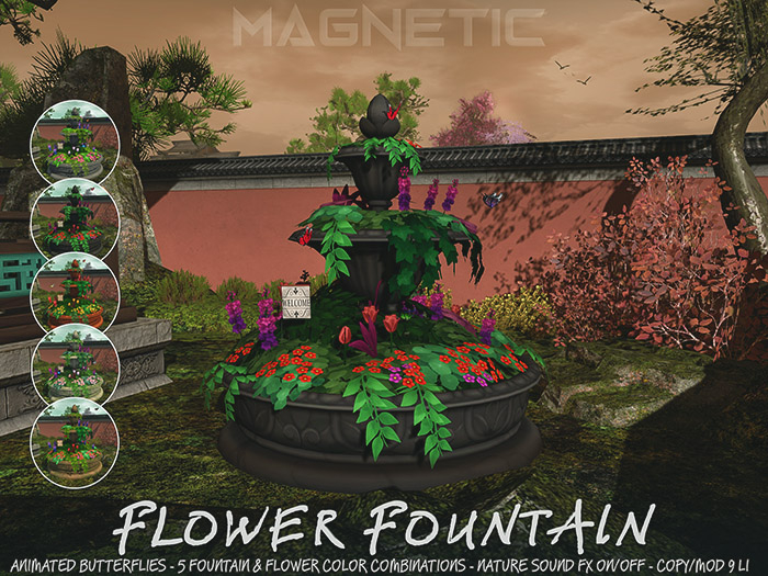 Magnetic - Flower Fountain