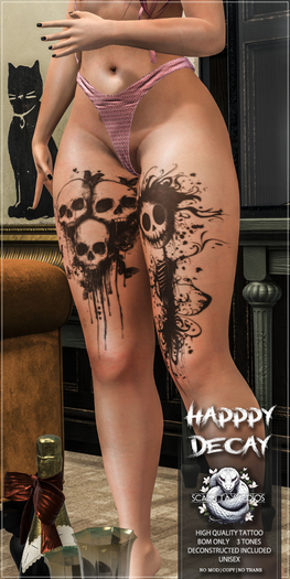 [SCALETTA] Happy Decay Tattoo