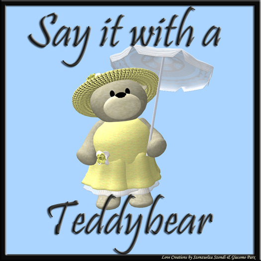*Love* Teddys "Romantic girl"