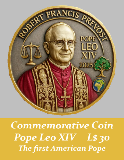 Coin-Pope Leo XIV