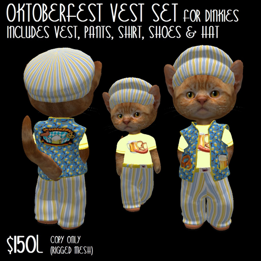 OKTOBER FEST VEST SET