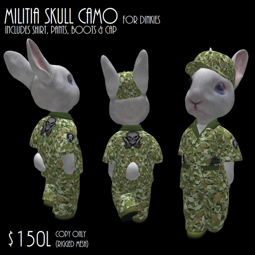 MILITIA SKULL CAMO
