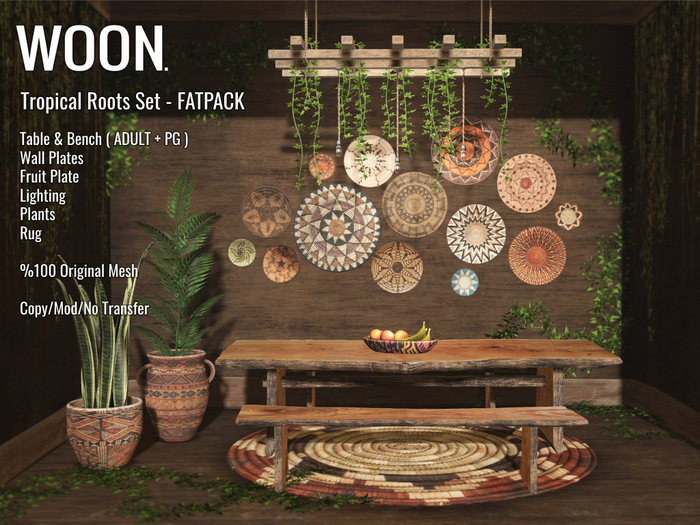 WOON. - Tropical Roots - FATPACK