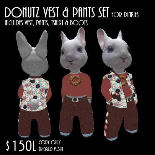 DONUTZ VEST SET