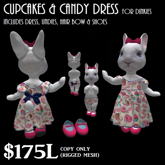 CUPCAKES & CANDY DRESS