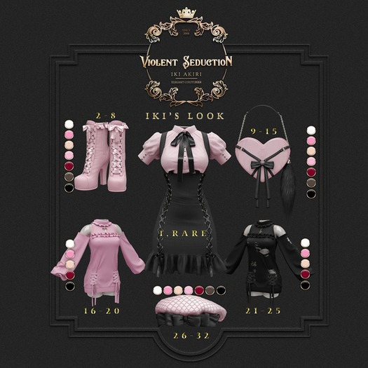 Violent Seduction - Iki's Look Dress (RARE)