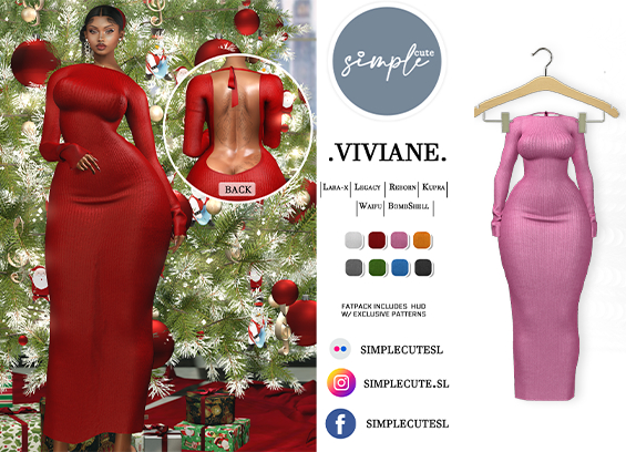 [simpleCUTE]  Viviane - Pink  /ADD ME//