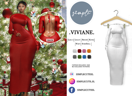 [simpleCUTE]  Viviane - White  /ADD ME//