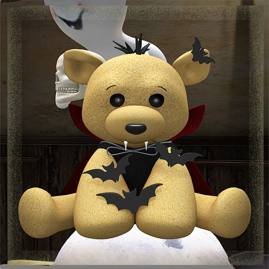 02 Bee Designs Halloween Teddies RARE