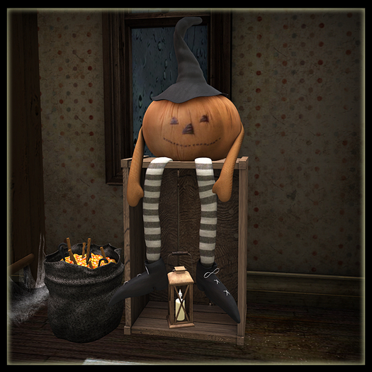 .:Bee Designs:.ToT Gacha 2- Pumpkin doll RARE