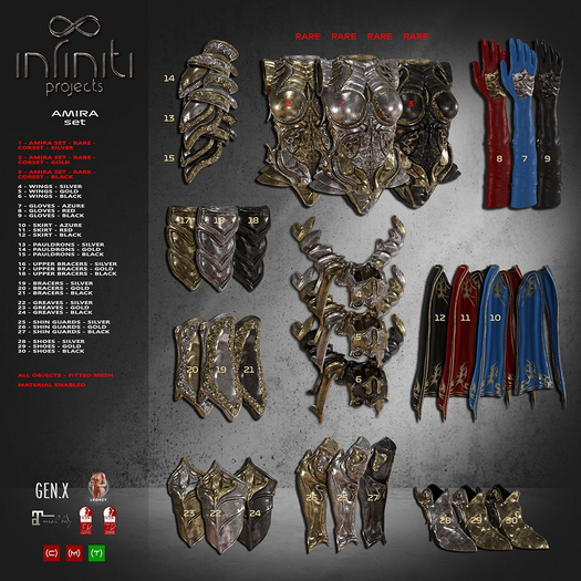 [AD] - Amira LEGACY SET SILVER