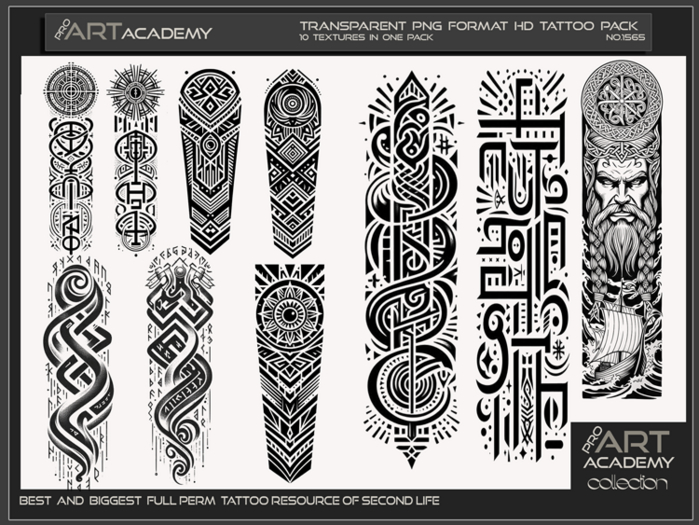 @PAA - Tattoo Texture Pack 1565