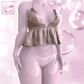 Beige Dolly Top LaraX