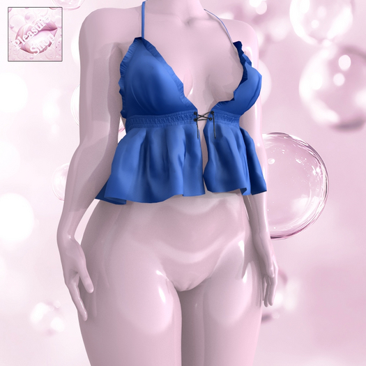Blue Dolly Top LaraX