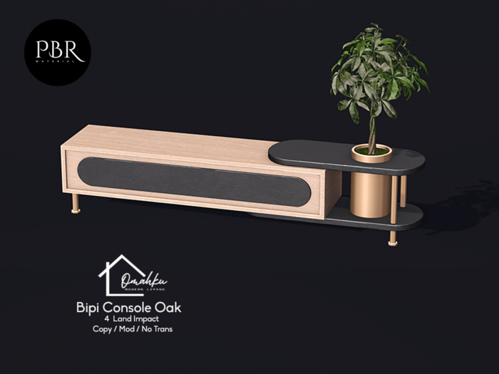 OMAHKU - Bipi Console Oak  