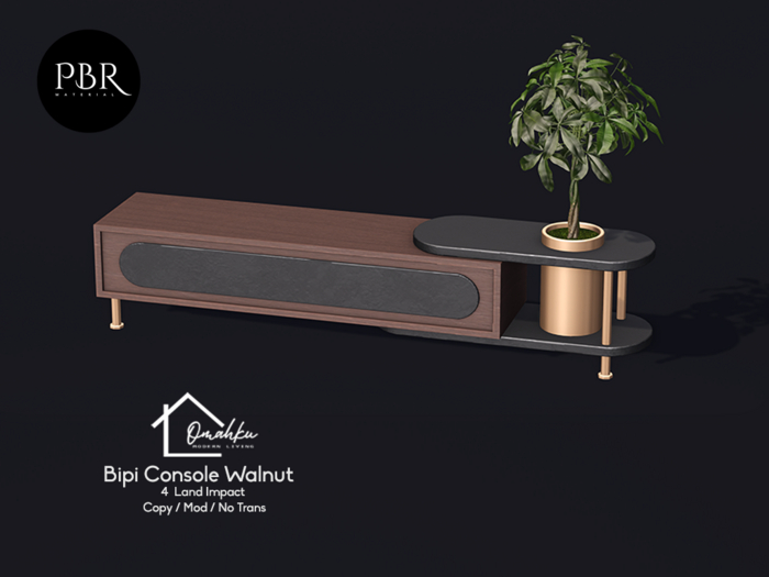 OMAHKU - Bipi Console Walnut  