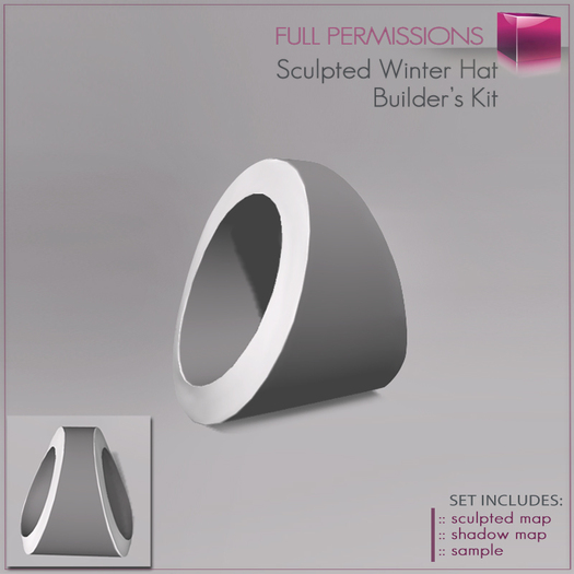Full Perm Sculpted Tapered Tube Shape Builder's Kit Set