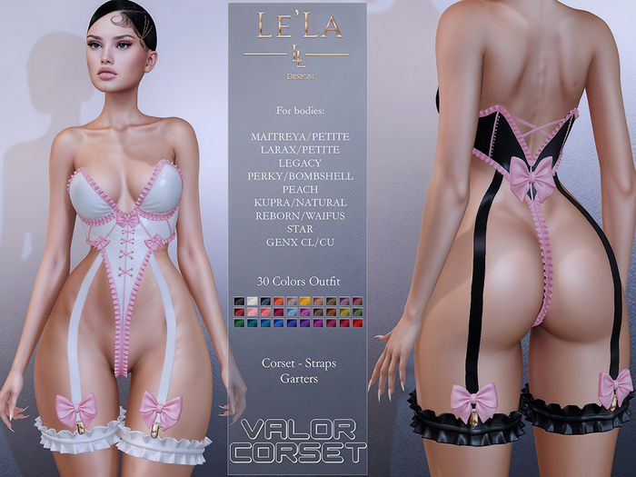 {Le'La} Valor Corset Set