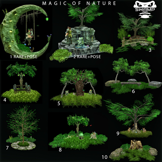 Second Life Marketplace - 02 - {SWP} Magic Of Nature RARE