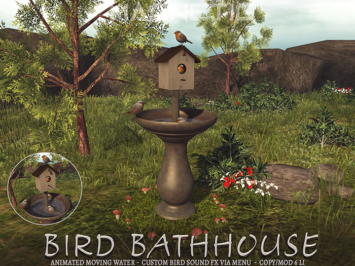 Magnetic - Bird Bathhouse 