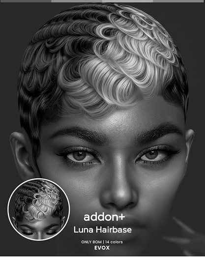 DEMO addon+ Luna Hairbase FATPACK EVOX