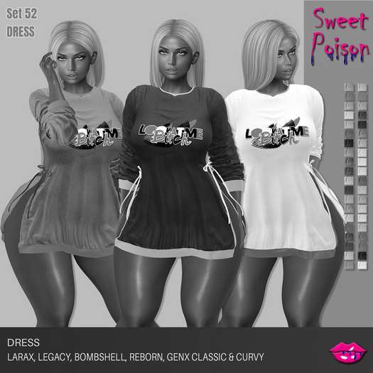 Sweet Poison Dress 52  - DEMO