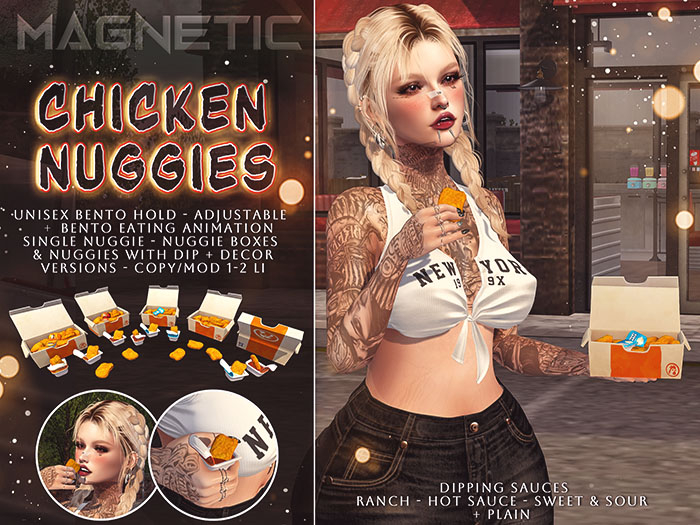 Magnetic - Chicken Nuggies