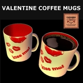 Valentine coffee mugs