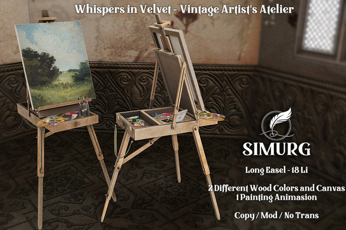 Simurg - Whispers in Velvet - Long Easel