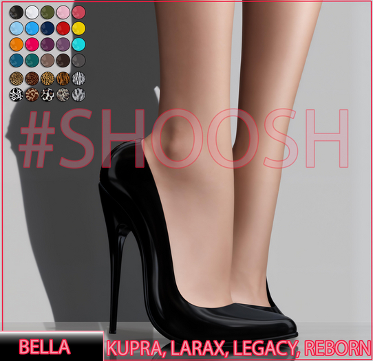 #SHOOSH - Bella Pumps [FATPACK]