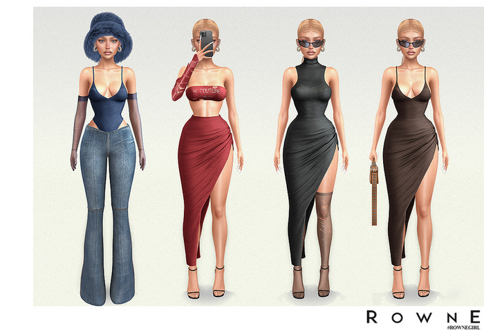 Rowne.Muna Drape Maxi - Demo