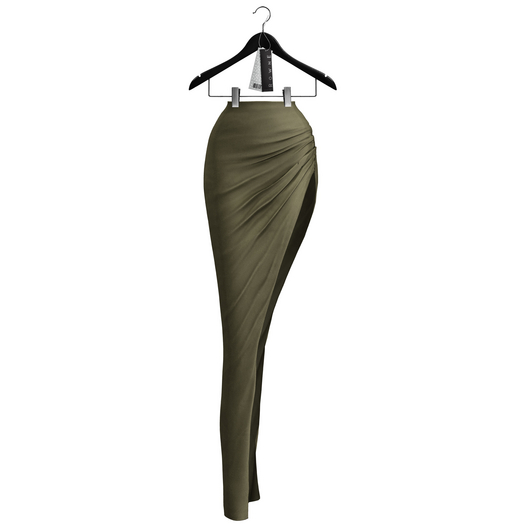 Rowne.Muna Drape Maxi - Olive
