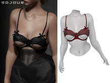 SOJOUR - Nadja bra - scarlet