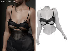 SOJOUR - Nadja bra - black