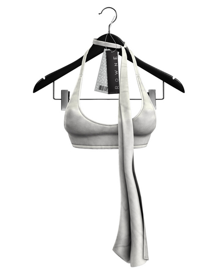 Rowne.Reine Halter Tank - Grey