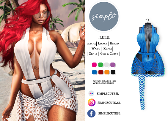 [simplecute] lULU - Blue  //ADD ME//