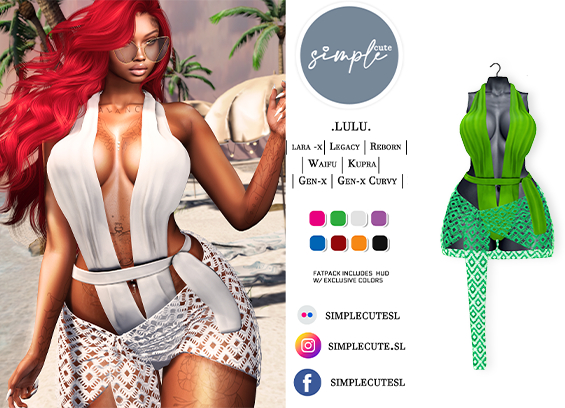 [simplecute] lULU - Green  //ADD ME//