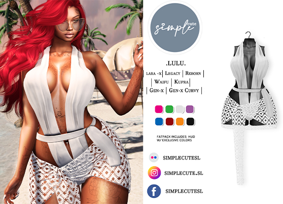 [simplecute] lULU - White  //ADD ME//