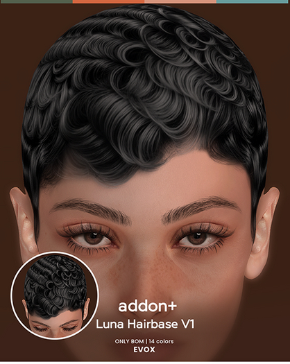 addon+ Luna Hairbase V1 FATPACK EVOX