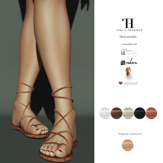 Thalia Heckroth - Hera Sandals FATPACK