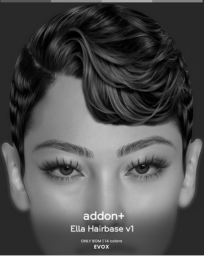DEMO addon+ Ella Hairbase v1 FATPACK EVOX