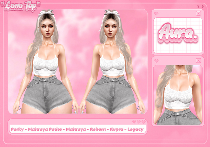 Aura - Lana Set Top (Metallic)