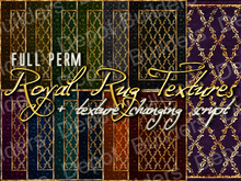 FULL PERM 13 Royal Rug Textures II & Texture Changing Script
