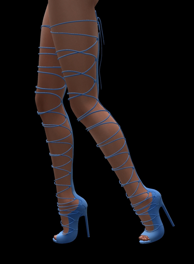 Sexy Sky High Heel Strap Boots