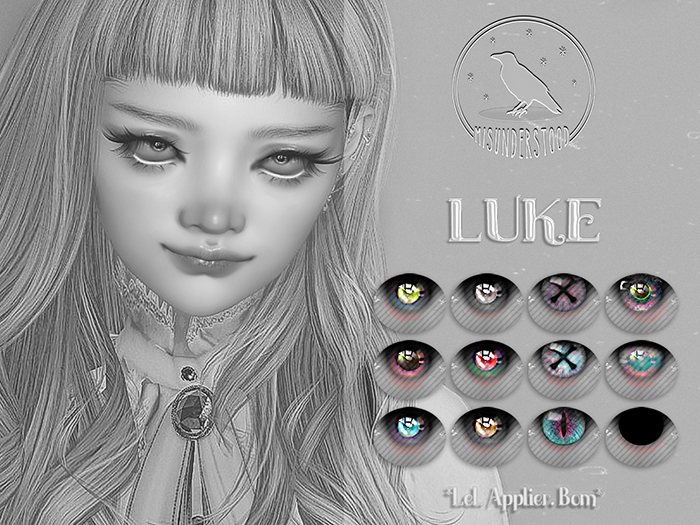 Misunderstood. Luke eyes (Lel applier, bom)//demo//addme