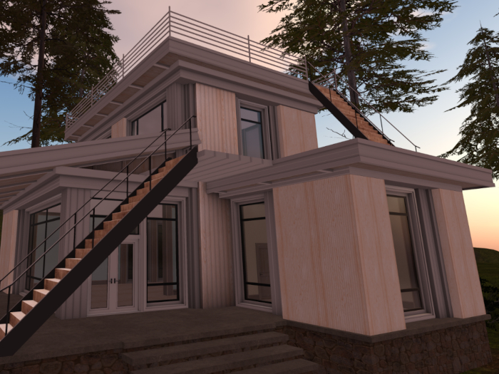 [W&W] Rooftop Elkridge Version B (PBR)