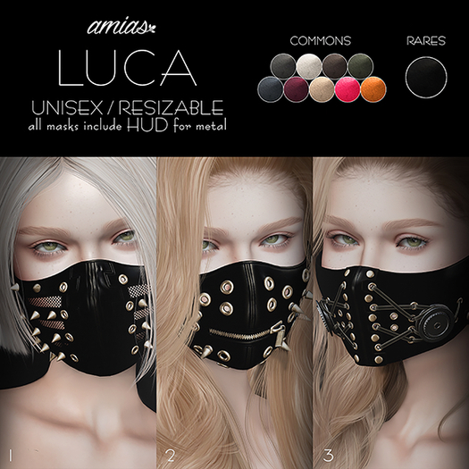 amias - LUCA mask 2 jam - !REZ ME!