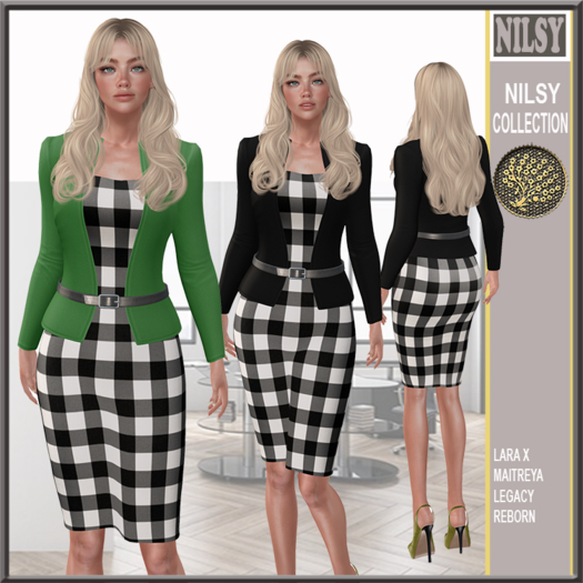 BUSINESS OUTFIT,2 JACKET COLORS