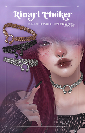 +  Villena  +  Rinari Choker